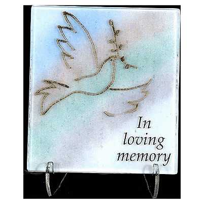 Dove Of Peace Electric Yahrzeit Lamp -Perfect For Yom Kippur