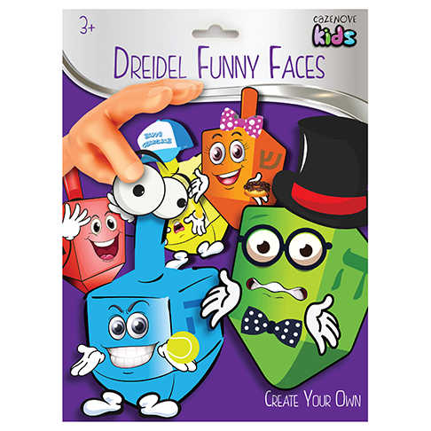 Dreidel Funny Faces -Perfect For Hanukkah