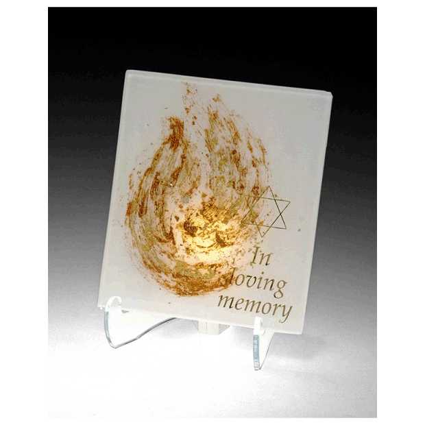 Eternal Flame Electric Yahrzeit Lamp -Perfect For Yom Kippur