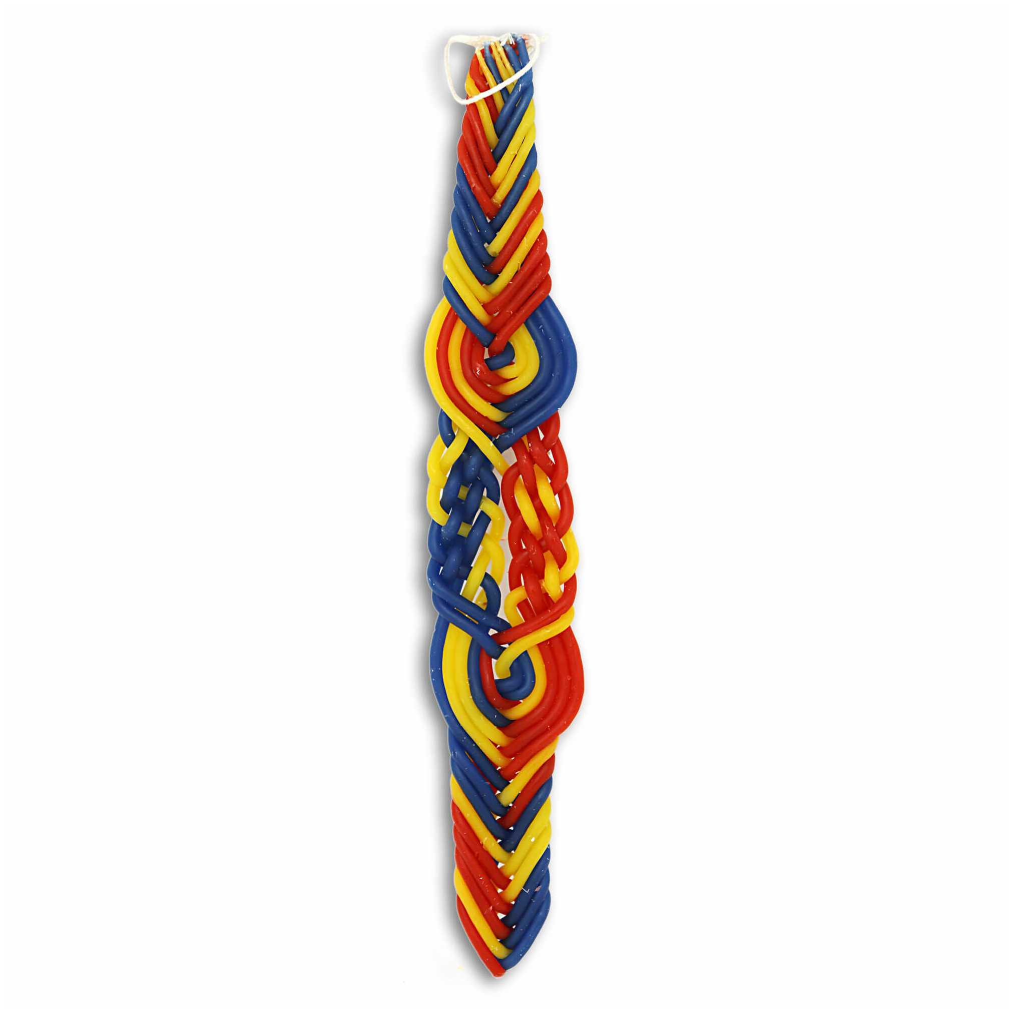 Fancy 12 Wick Havdalah Candle - Multicolor