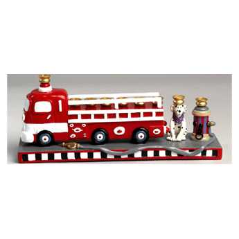 Fire Truck Menorah -Perfect For Hanukkah