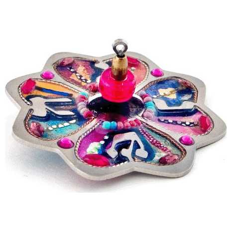 Flower Dreidel -Perfect For Hanukkah