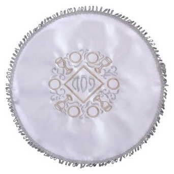 Gold Goblets Matzah Cover -Perfect For Passover
