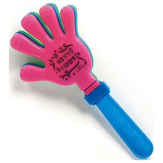 Hand-Clapping Purim Graggers -Perfect For Purim