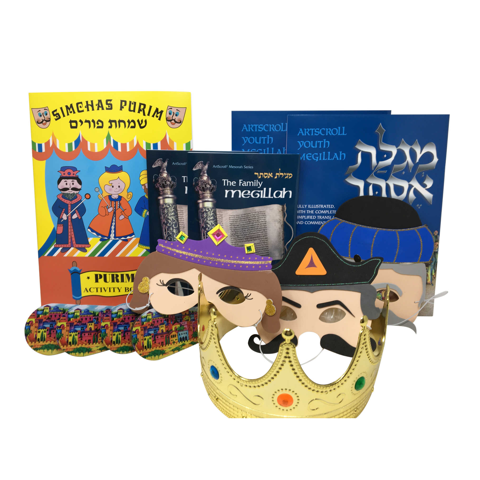 Holiday Essentials Purim Kit - Family -Perfect For Purim