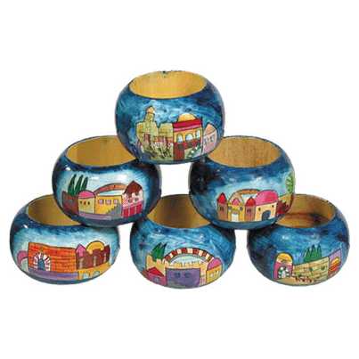 Jerusalem Napkin Rings