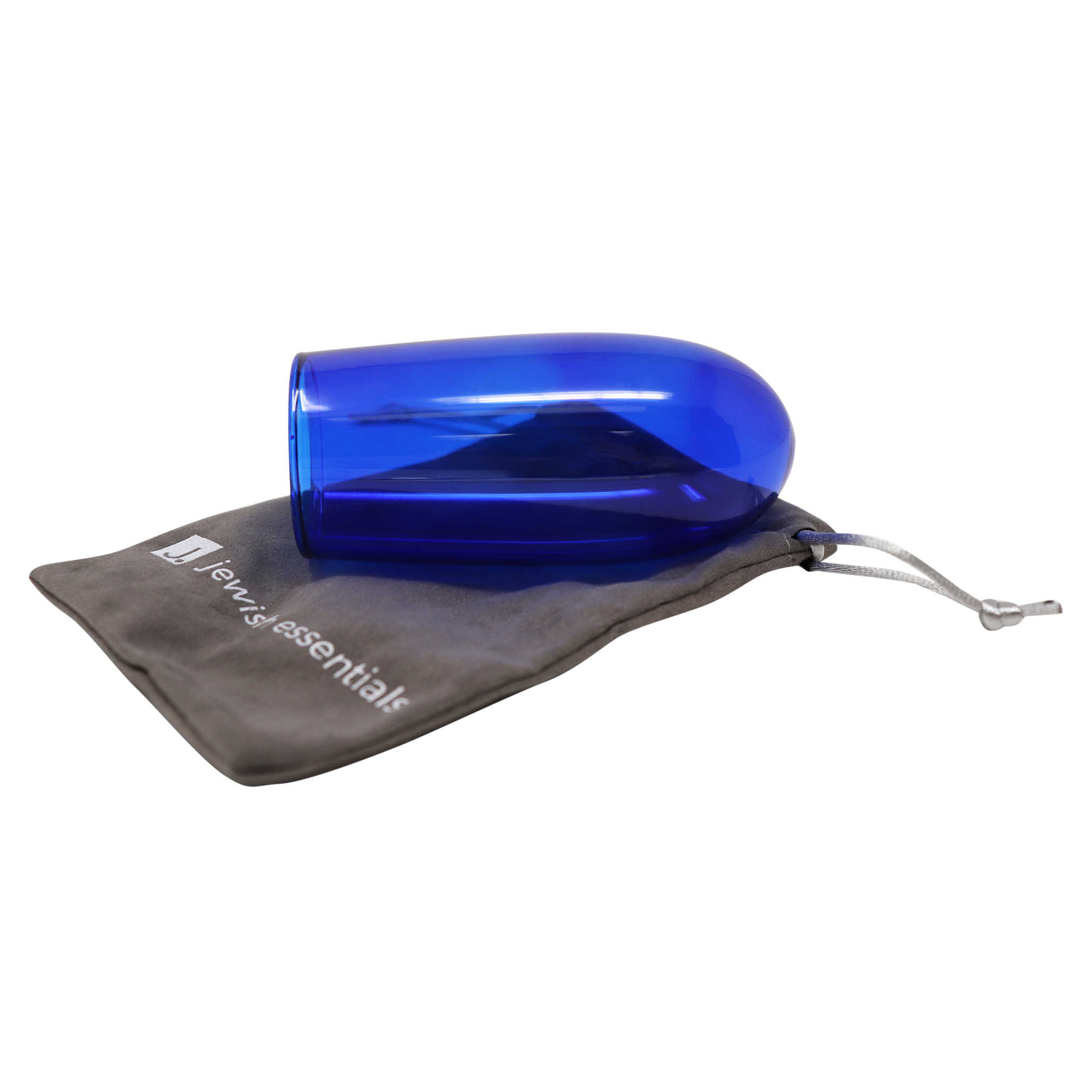 Wedding Chuppah Breaking Glass By Jewish Essentials (Dark Blue)