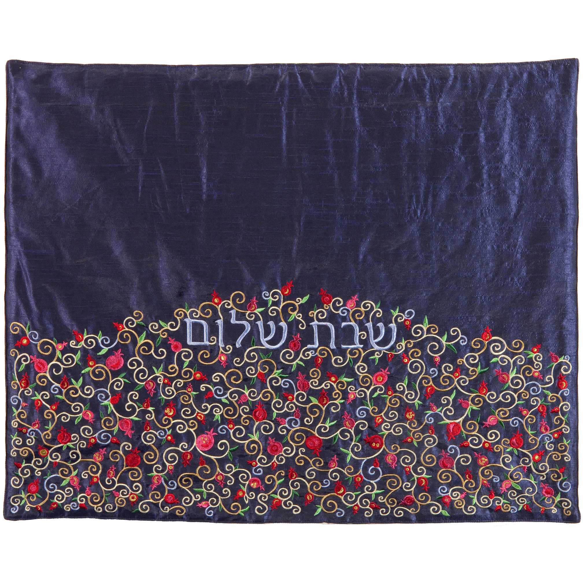Navy Flowers Plata Cover