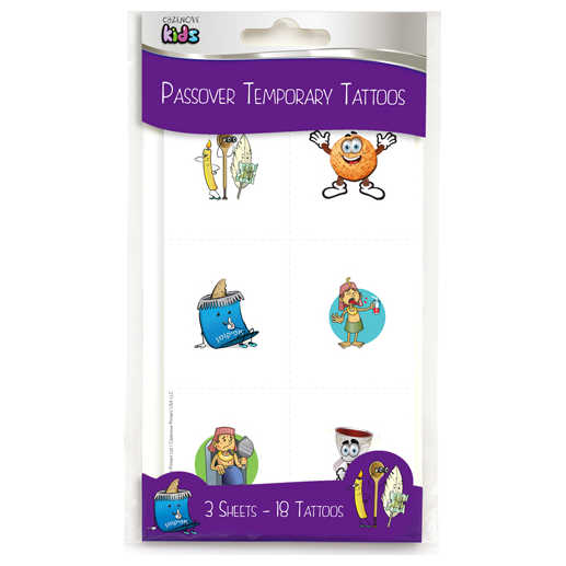 Passover Temporary Tattoos -Perfect For Passover