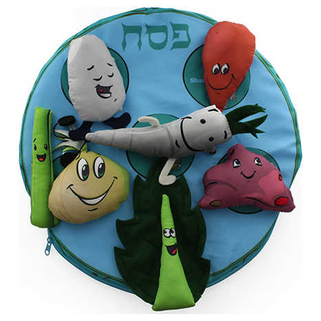 Plush Seder Plate -Perfect For Passover