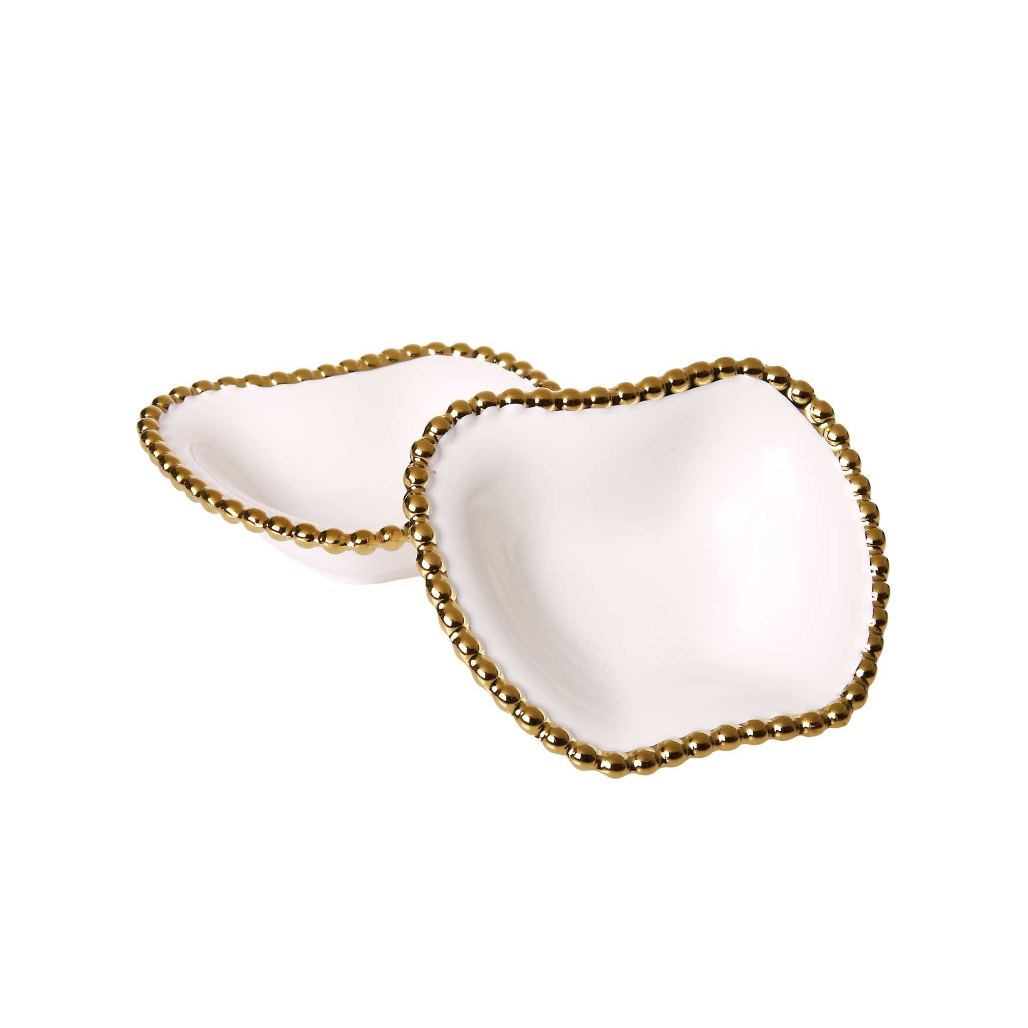 Porcelain White Apple Shaped Dishes -Perfect For Rosh Hashanah