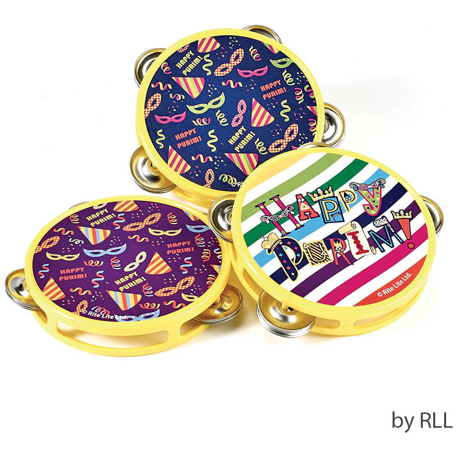 Purim Tambourine -Perfect For Purim