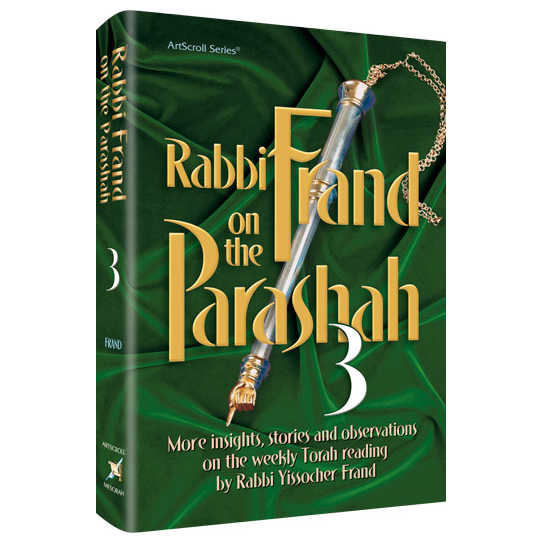 Rabbi Frand On The Parashah Volume 3 - Hardcover