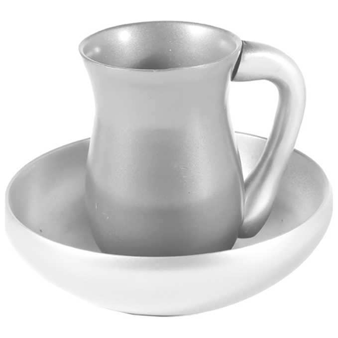 Silver Anodized Aluminum Mayim Achronim