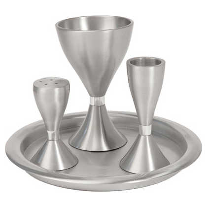 Silver Anodized Havdalah Set