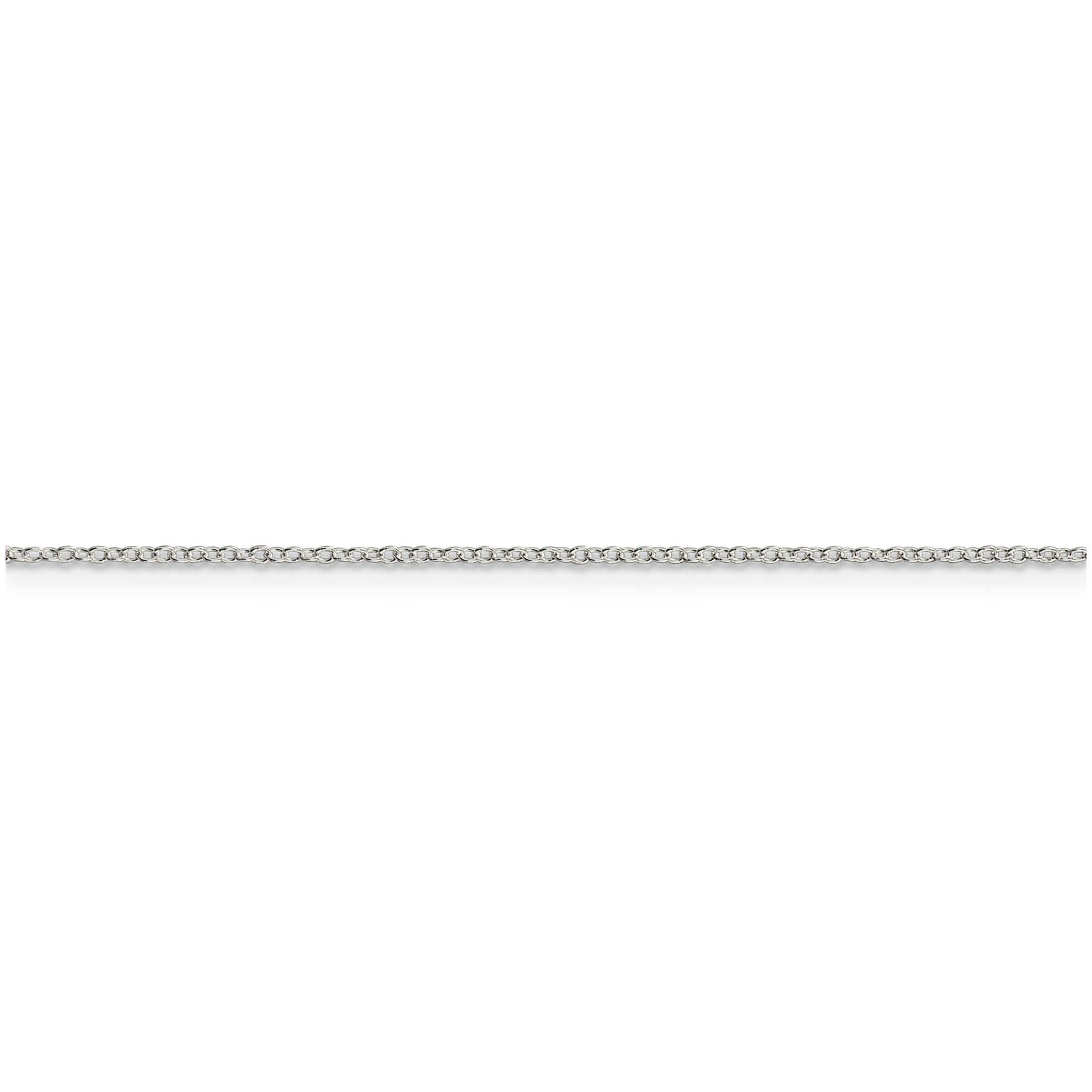 Sterling Silver 18-Inch Cable Necklace Chain