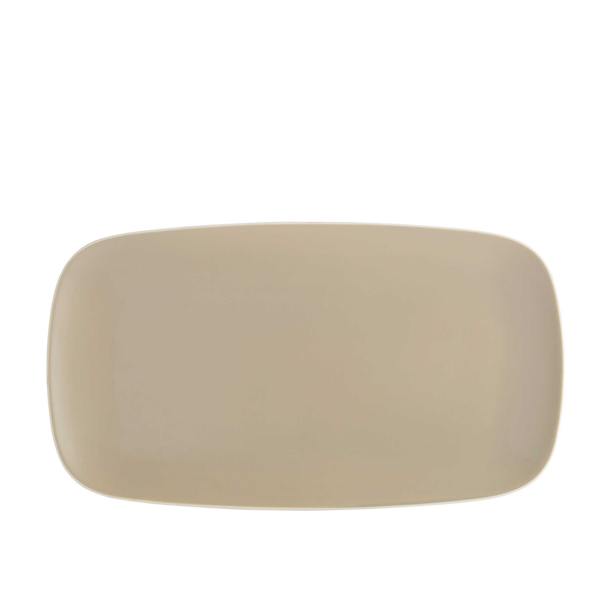 Stoneware Rectangular Platter - Sand