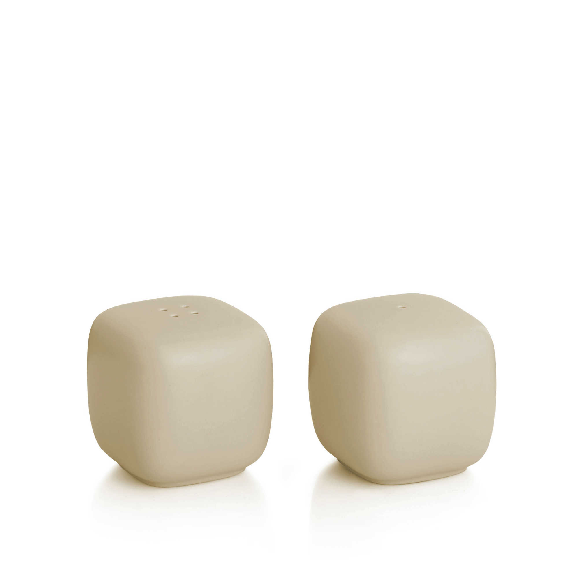 Stoneware Salt & Pepper Set - Sand