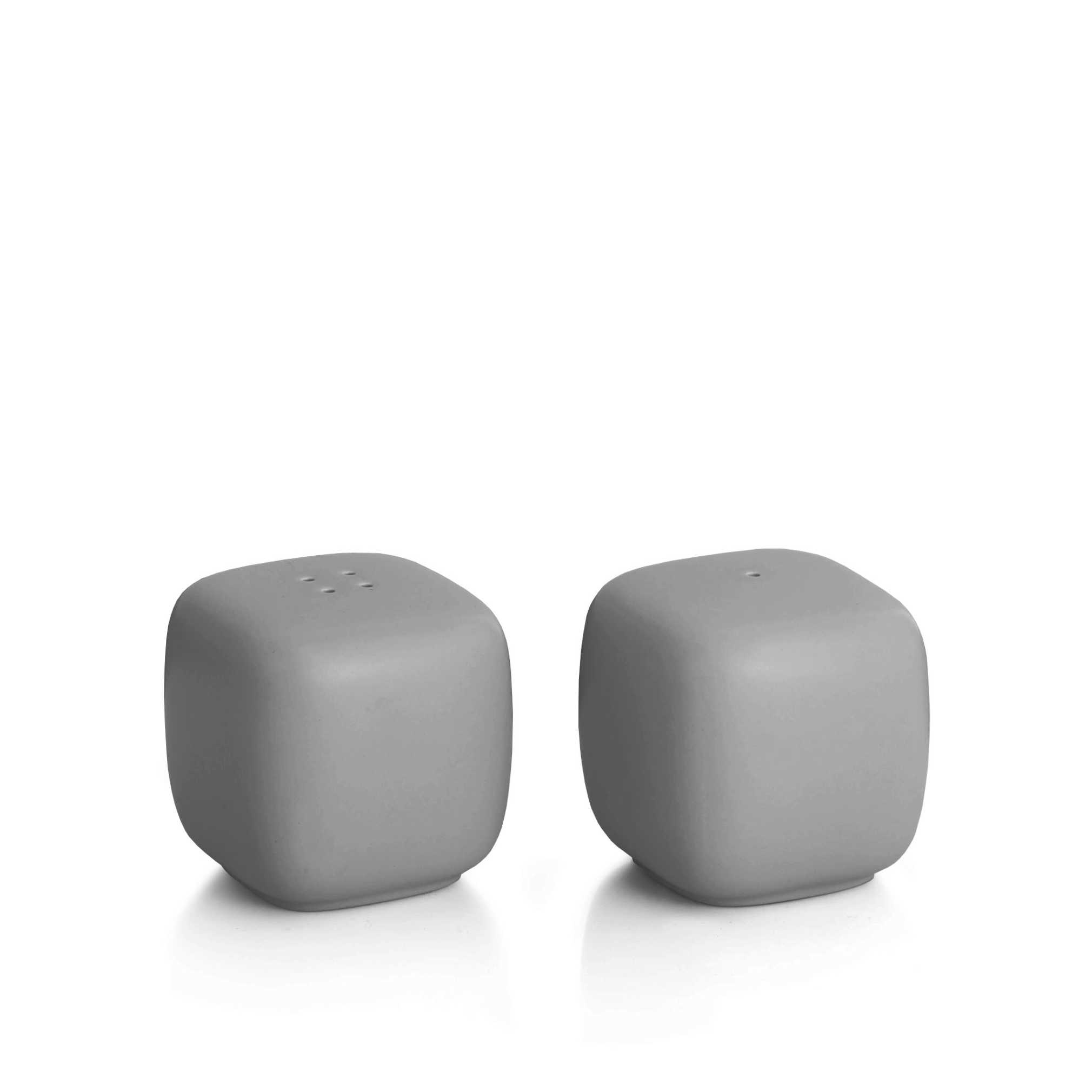 Stoneware Salt & Pepper Set - Slate