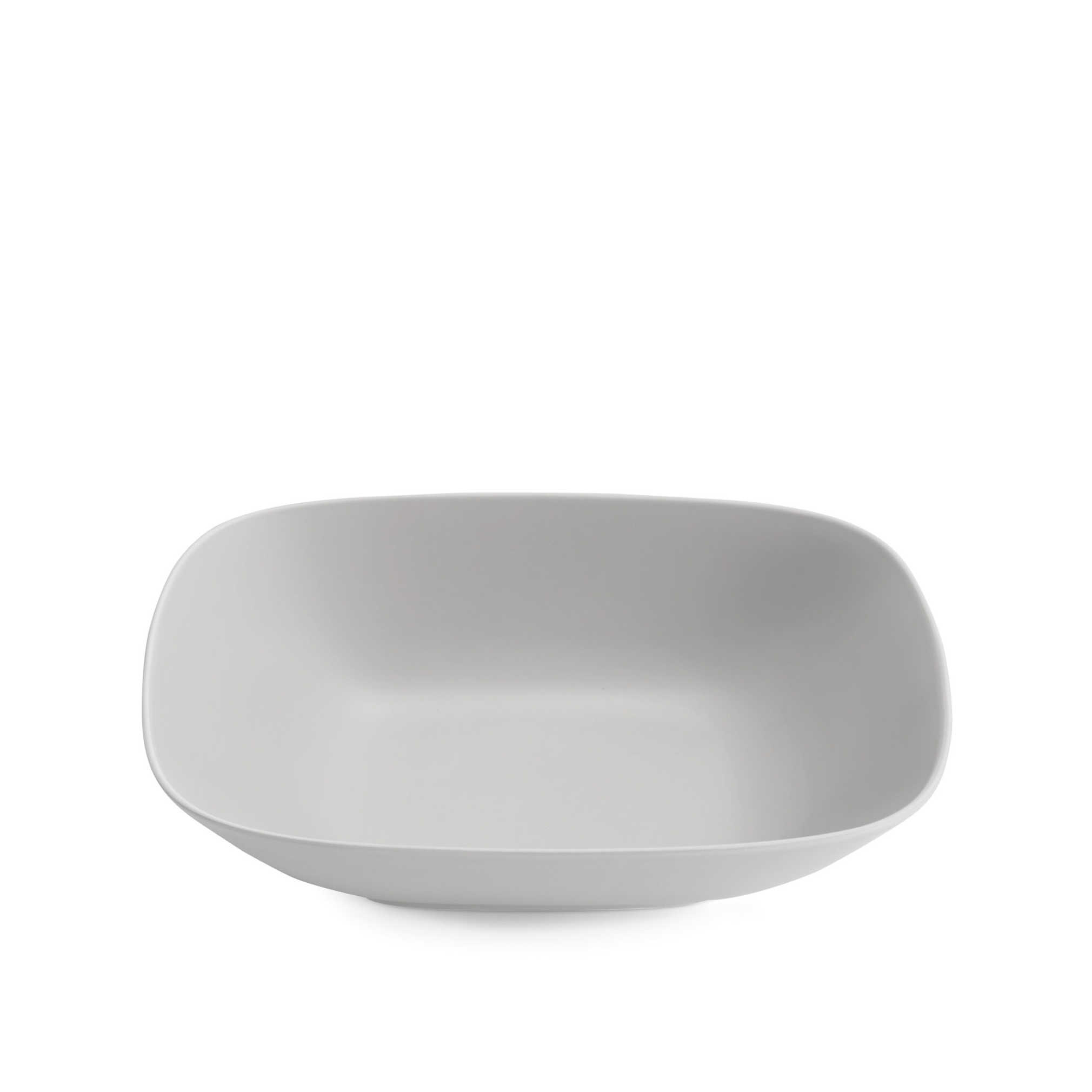 Stoneware Square Serving Bowl - Chalk