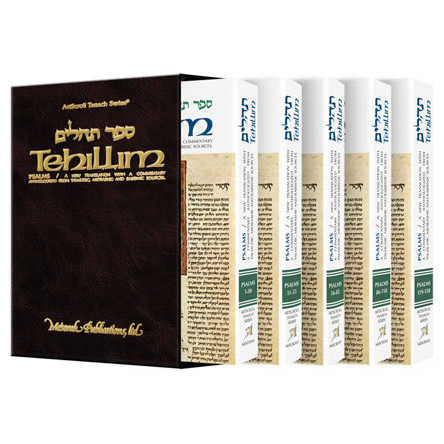 Tehillim /psalms - 5 Volume Slipcased Personal Size Set