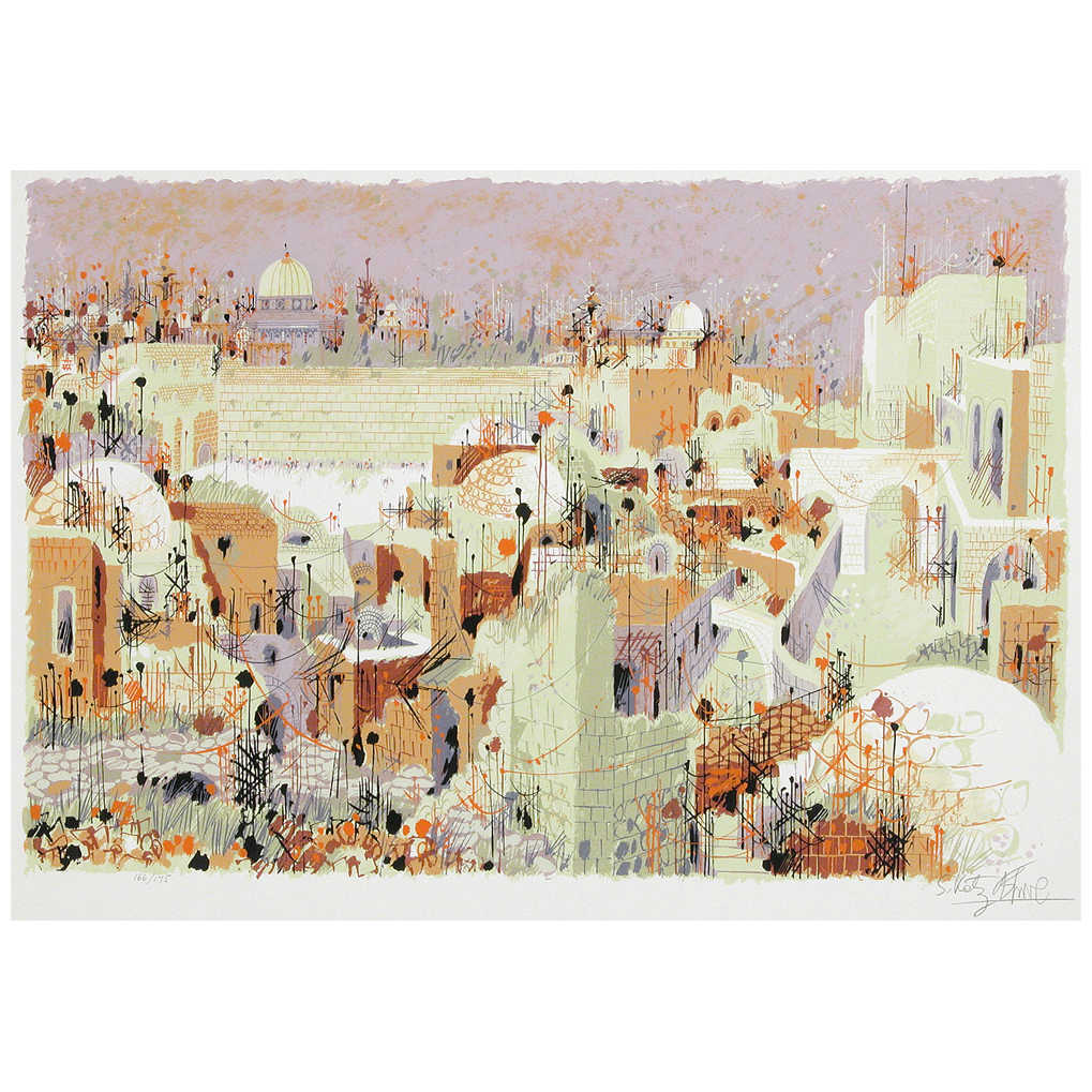 View Of The Western Wall Ii