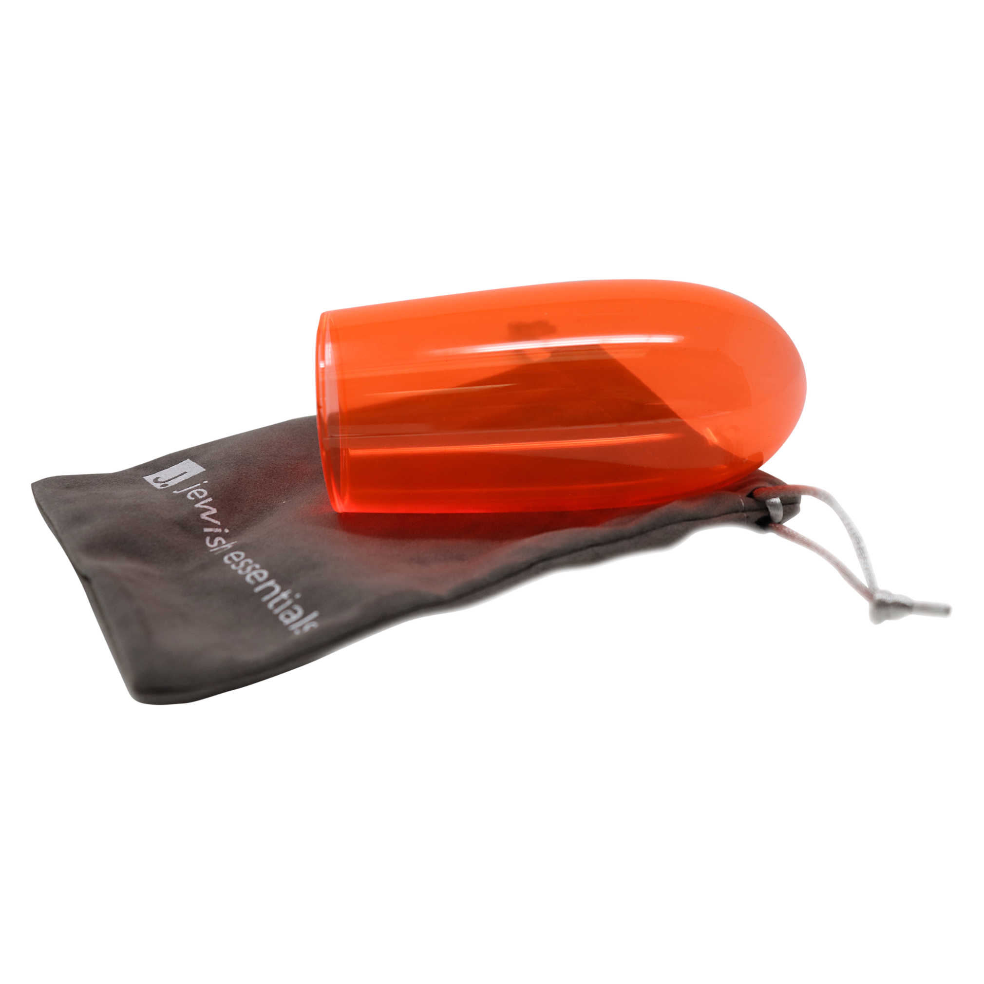 Wedding Chuppah Breaking Glass By Jewish Essentials (Orange)